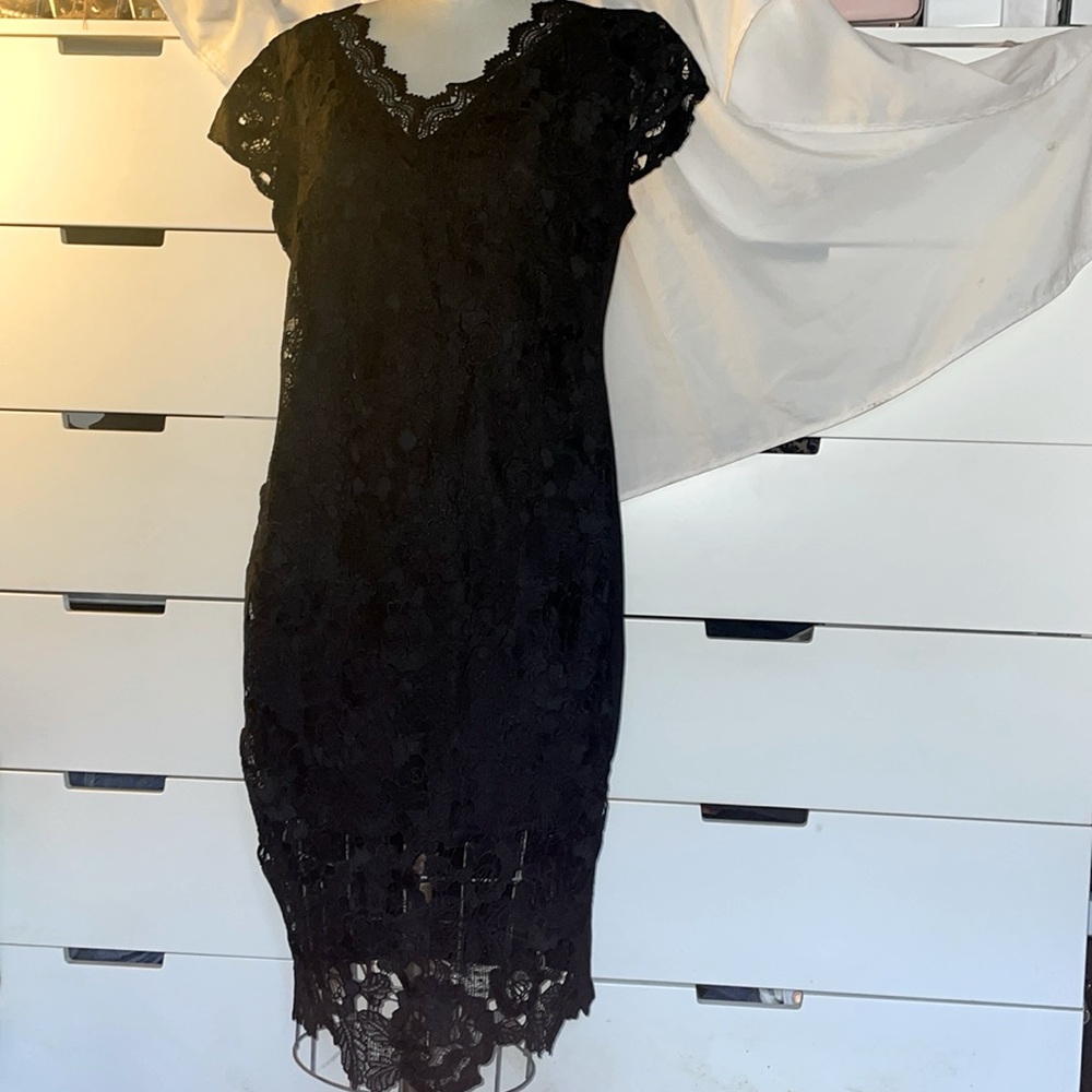 Size XL lace bodycon dress brand new